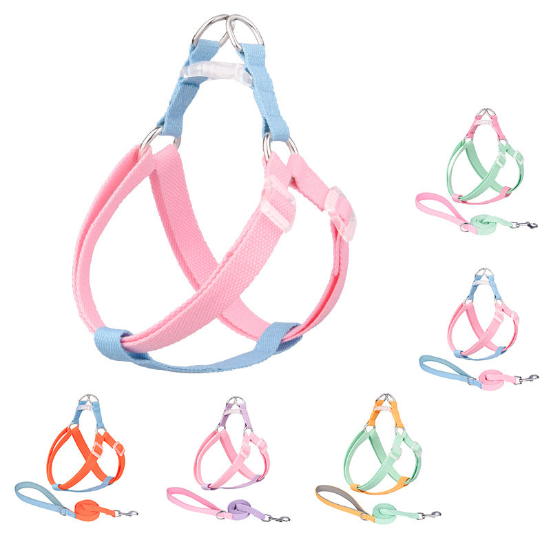 KFX-8043965 Dog Traction Rope for Small and Medium Pets - Multiple Color Sets Available
