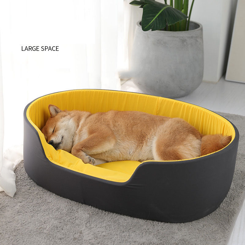 KFX-8050493 Universal Washable Dog and Cat Kennel for All Seasons - Cozy Cloth Pet Nest in S, M, L Sizes