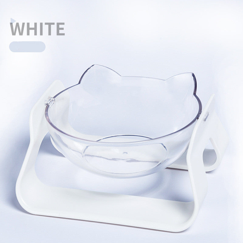 KFX-8050621 Adjustable 15° Tilt Cat and Dog Bowl for Healthy Feeding – Four Colors Available