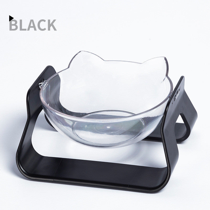 KFX-8050621 Adjustable 15° Tilt Cat and Dog Bowl for Healthy Feeding – Four Colors Available
