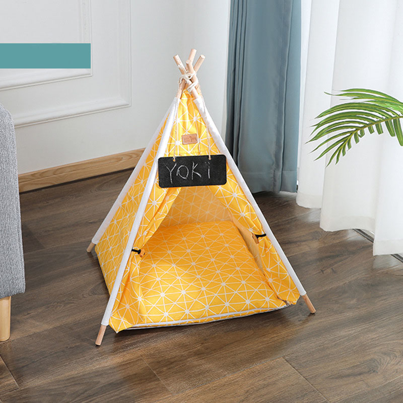 KFX-8055229 Cozy Cat and Dog Tent Bed Frame - Stylish Pet Nest in Multiple Colors