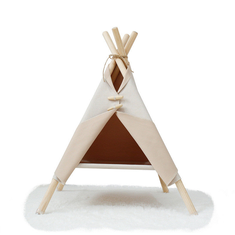 KFX-8055229 Cozy Cat and Dog Tent Bed Frame - Stylish Pet Nest in Multiple Colors
