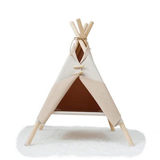 KFX-8055229 Cozy Cat and Dog Tent Bed Frame - Stylish Pet Nest in Multiple Colors