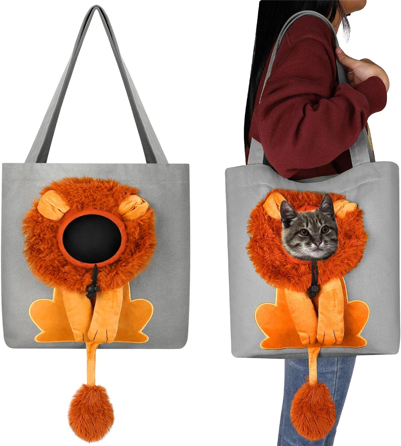 KFX-8057661 Portable Pet Carrier Bag for Small Dogs and Cats on the Go