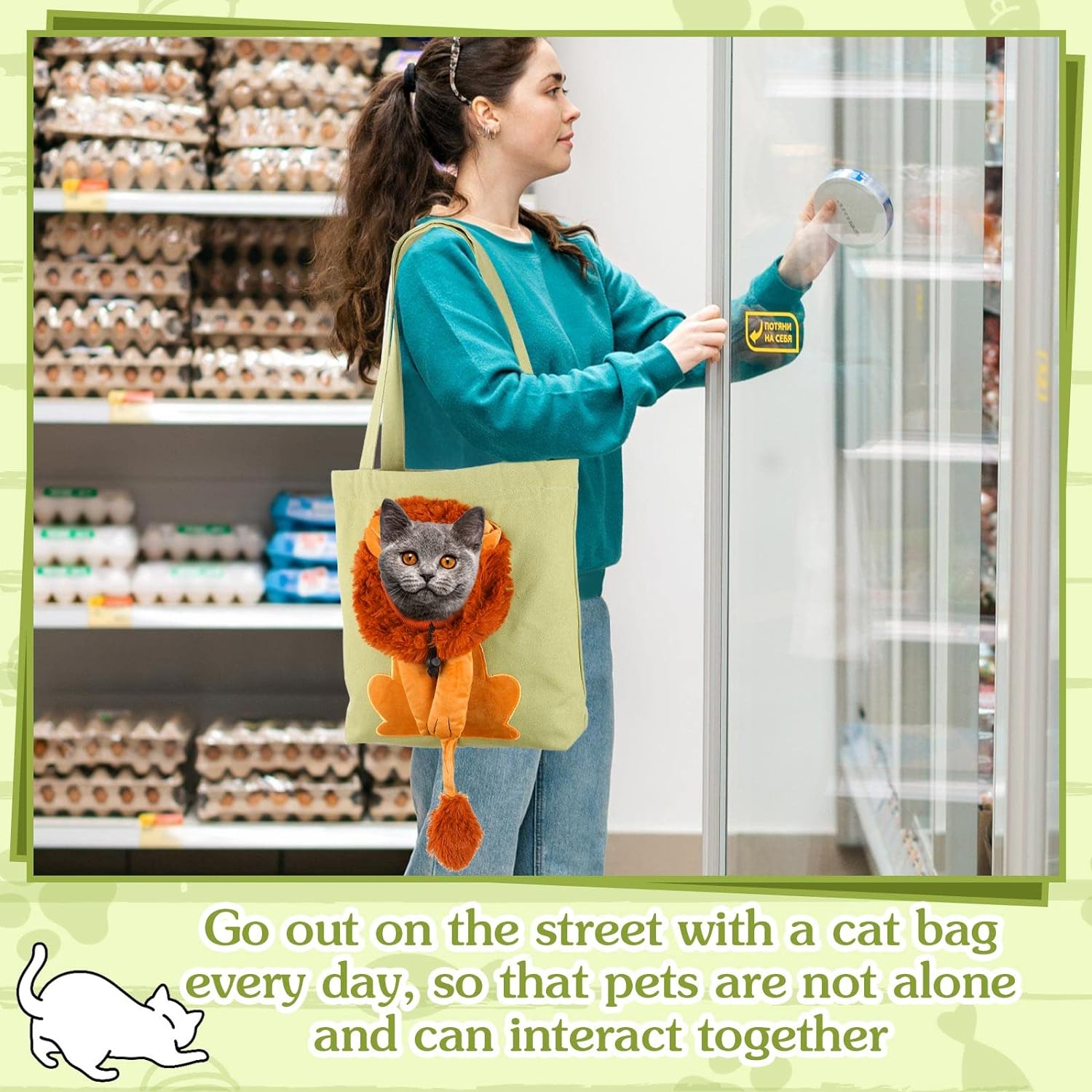 KFX-8057661 Portable Pet Carrier Bag for Small Dogs and Cats on the Go