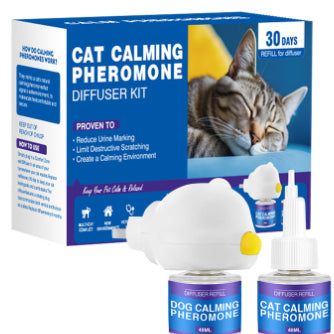 KFX-8059453 Aromatherapy Diffuser for Cats and Dogs – Lavender Fragrance Soothing Agent
