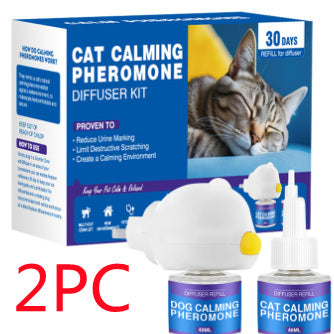 KFX-8059453 Aromatherapy Diffuser for Cats and Dogs – Lavender Fragrance Soothing Agent