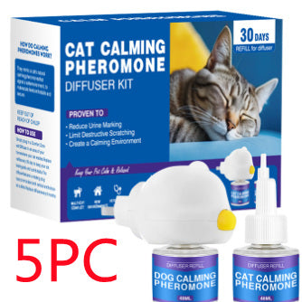 KFX-8059453 Aromatherapy Diffuser for Cats and Dogs – Lavender Fragrance Soothing Agent