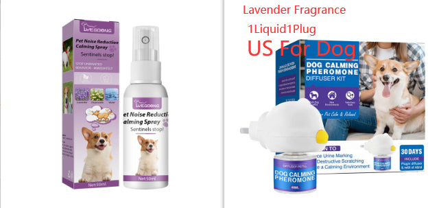 KFX-8059453 Aromatherapy Diffuser for Cats and Dogs – Lavender Fragrance Soothing Agent