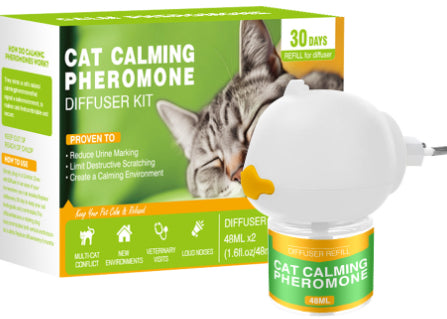 KFX-8059453 Aromatherapy Diffuser for Cats and Dogs – Lavender Fragrance Soothing Agent