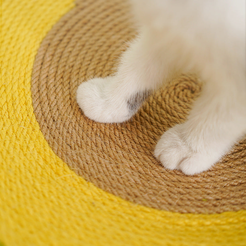 KFX-8060221 Avocado Cat Scratching Basin - Sisal Material, 40x10cm Multifunctional Pet Toy