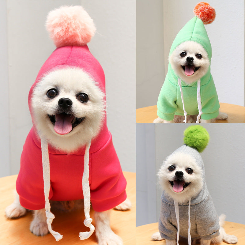 KFX-8061245 Autumn Cartoon Sweater for Dogs and Cats - Cozy Polyester Design in Various Sizes and Colors