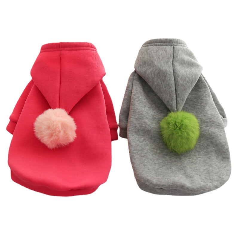 KFX-8061245 Autumn Cartoon Sweater for Dogs and Cats - Cozy Polyester Design in Various Sizes and Colors