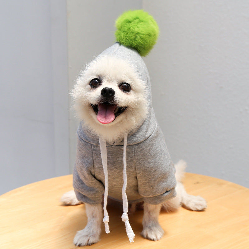 KFX-8061245 Autumn Cartoon Sweater for Dogs and Cats - Cozy Polyester Design in Various Sizes and Colors