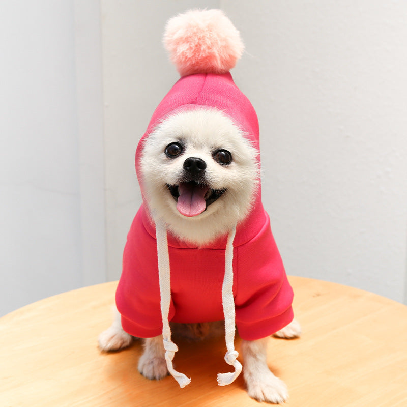 KFX-8061245 Autumn Cartoon Sweater for Dogs and Cats - Cozy Polyester Design in Various Sizes and Colors