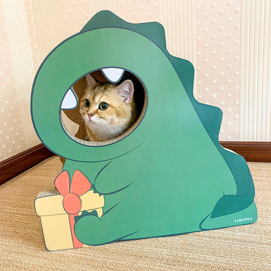 KFX-8065213 Vertical Corrugated Paper Cat Scratching Board with Stylish Design and Multi-Colored Options