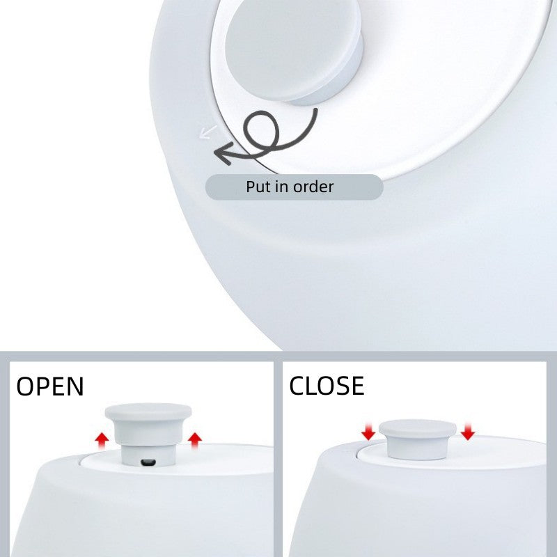 KFX-8067773 Portable Silicone Water Bottle for Pets - Large Capacity Dog Drinking Cup, Foldable & Lightweight
