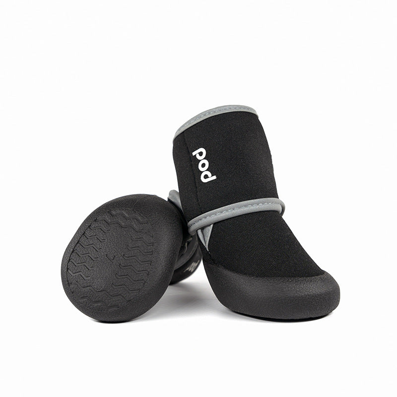 KFX-8068541 Waterproof Non-Slip Pet Upstream Shoes - Warm & Wear-Resistant Outdoor Footwear for Dogs