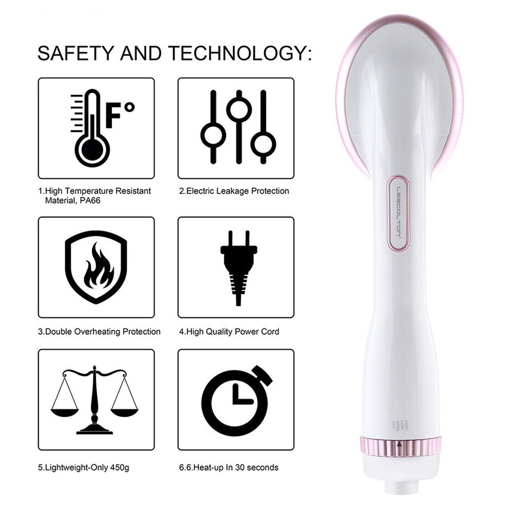 KFX-8073277 Multifunctional Pet Hair Dryer and Straightening Comb with Hot/Cold Air and Noise Reduction