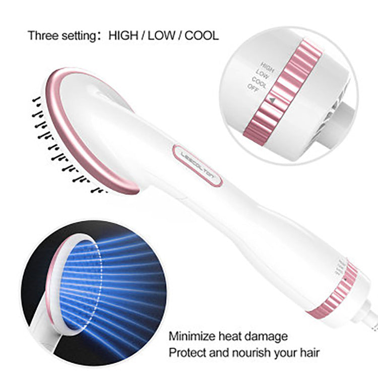 KFX-8073277 Multifunctional Pet Hair Dryer and Straightening Comb with Hot/Cold Air and Noise Reduction