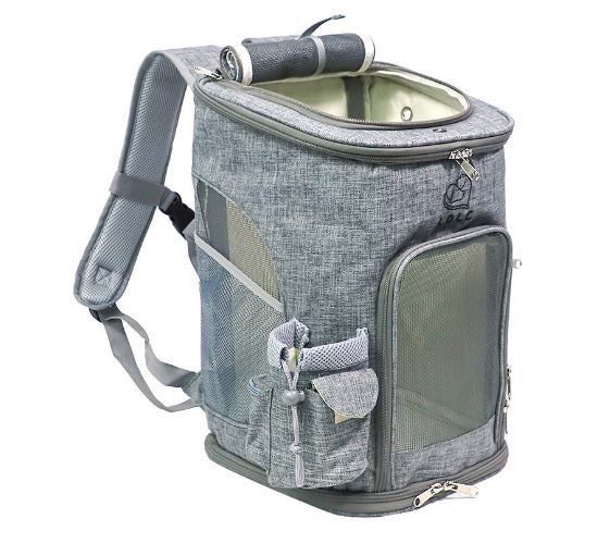 KFX-8073917 Portable Pet Carrying Bag for Small Dogs and Cats – Eco-Friendly Cationic Linen Fabric