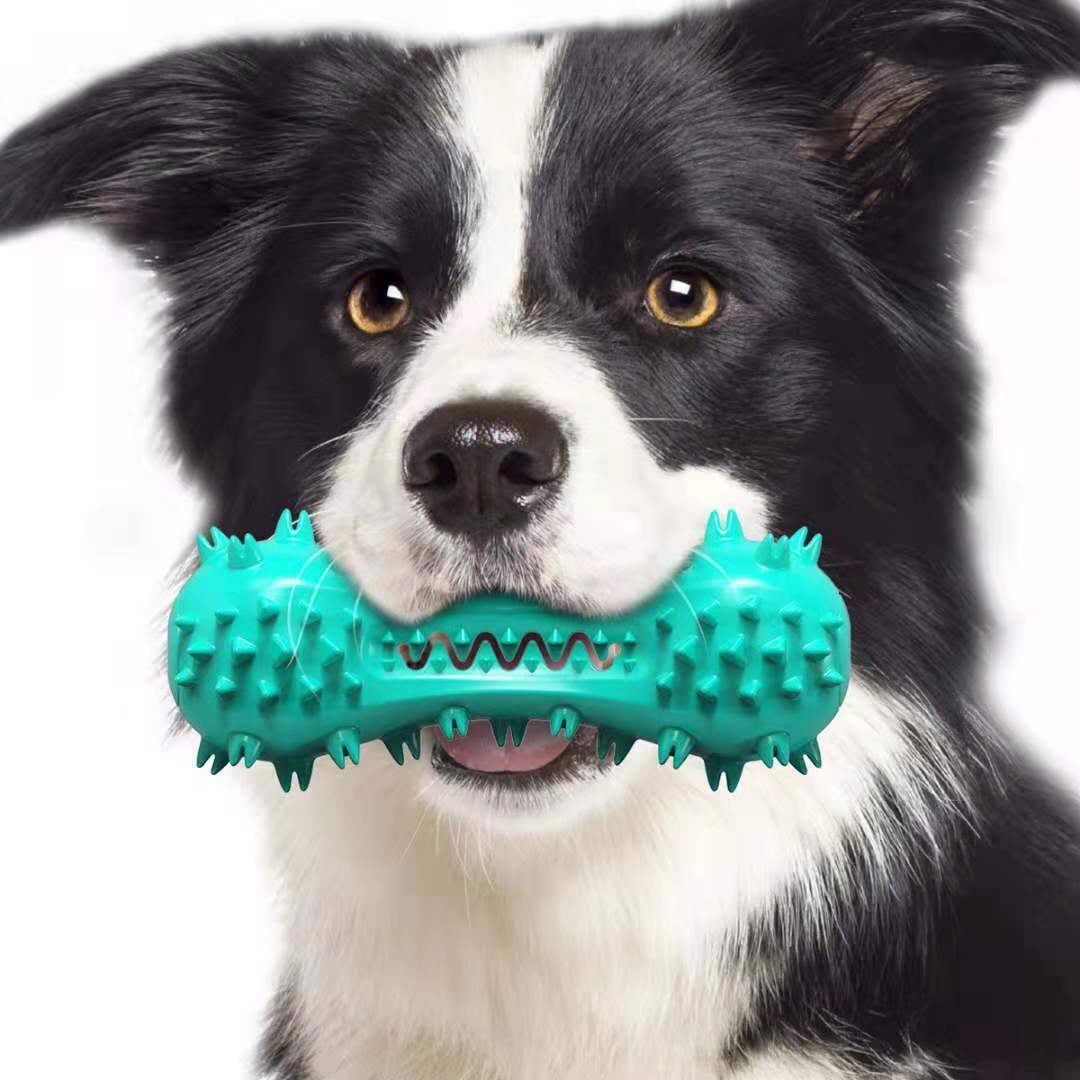 KFX-8074941 Durable Rubber Molar Stick for Small to Medium Aggressive Dogs - Cleans Teeth and Relieves Anxiety