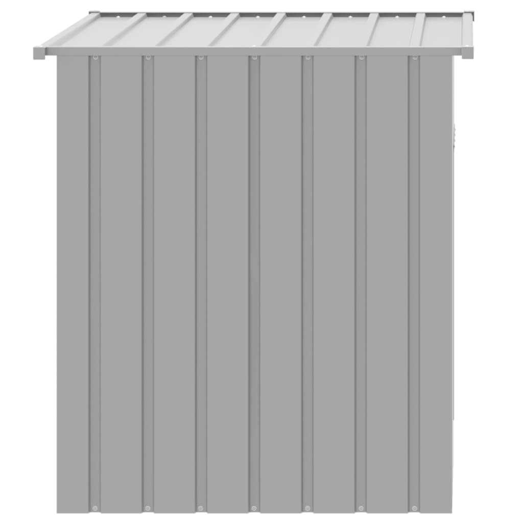 KFX-8081469 Spacious Galvanized Steel Doghouse with Roof for Safety and Comfort