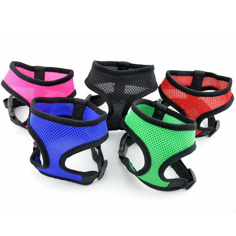 KFX-8082493 Small Dog Vest-Style Walking Collar in Multiple Colors and Sizes