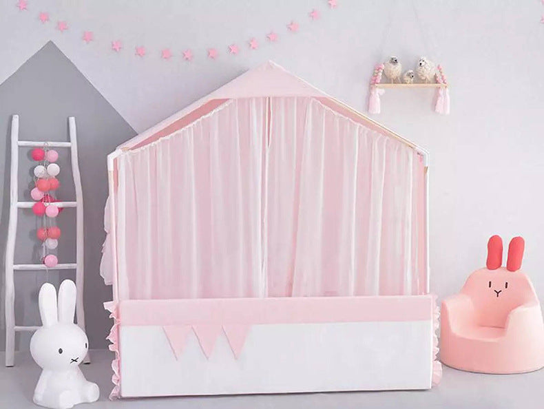 KFX-8087997 Removable and Washable Pet Tent Nest in Pink, Green, and Blue - Available in M, L, S Sizes