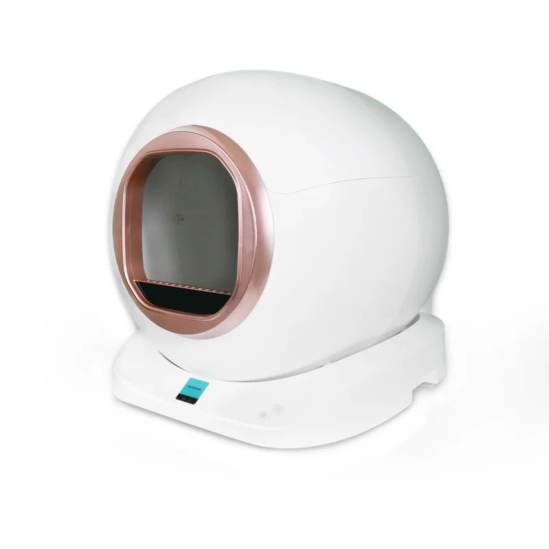 KFX-809235 Smart Self-Cleaning Cat Litter Box for Easy Maintenance - Compatible For Multiple Cats, 9L Capacity