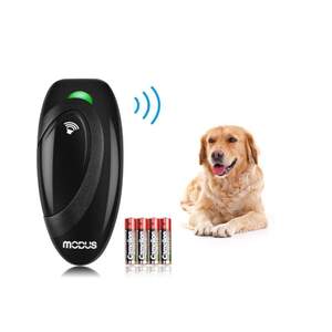 KFX-8093757 Ultrasonic Anti-Bark Trainer for Dogs - Effective Behavior Correction Device in Champagne Gold and Space Gray