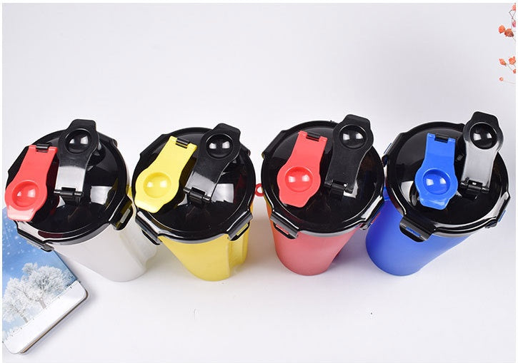 KFX-8094781 Portable Travel Pet Water and Food Dispenser Bowl - 650ml Capacity, Leak-Proof Design