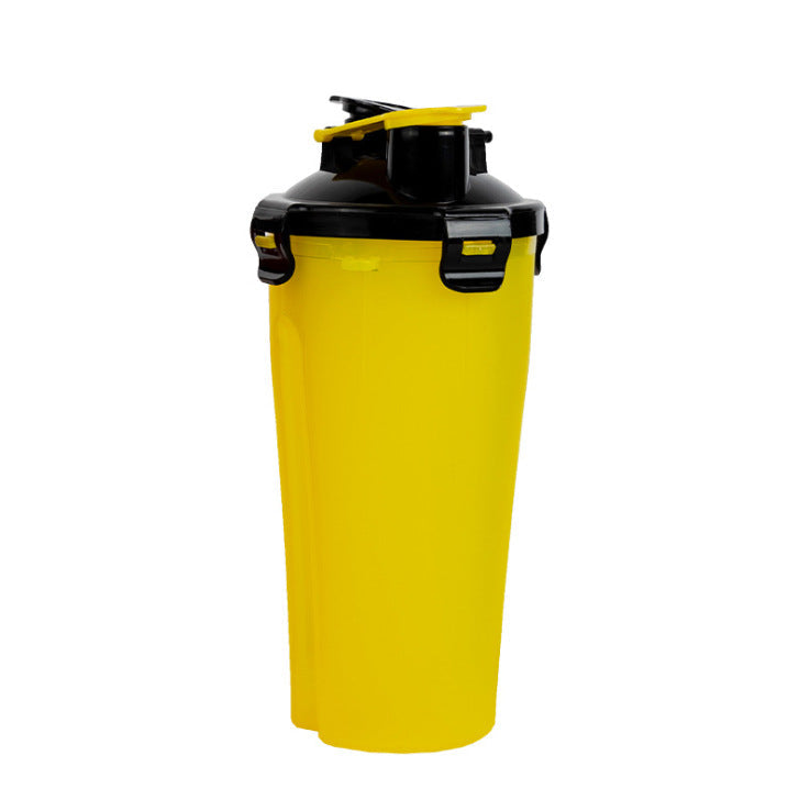 KFX-8094781 Portable Travel Pet Water and Food Dispenser Bowl - 650ml Capacity, Leak-Proof Design