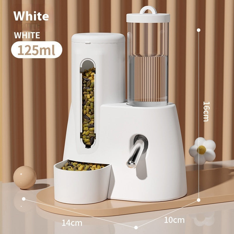 KFX-8094909 Automatic Water Feeder for Hamsters - White, Blue, Pink - Pet Tableware