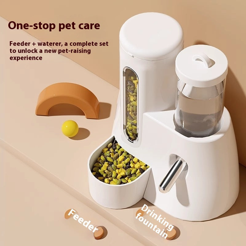 KFX-8094909 Automatic Water Feeder for Hamsters - White, Blue, Pink - Pet Tableware