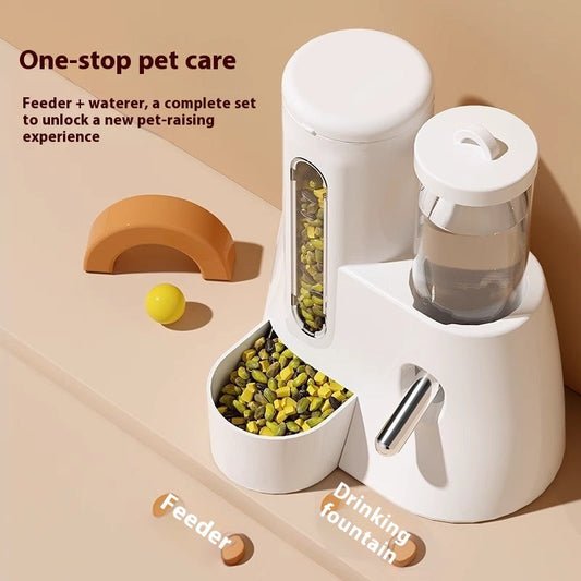 KFX-8094909 Automatic Water Feeder for Hamsters - White, Blue, Pink - Pet Tableware