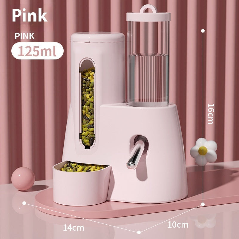 KFX-8094909 Automatic Water Feeder for Hamsters - White, Blue, Pink - Pet Tableware
