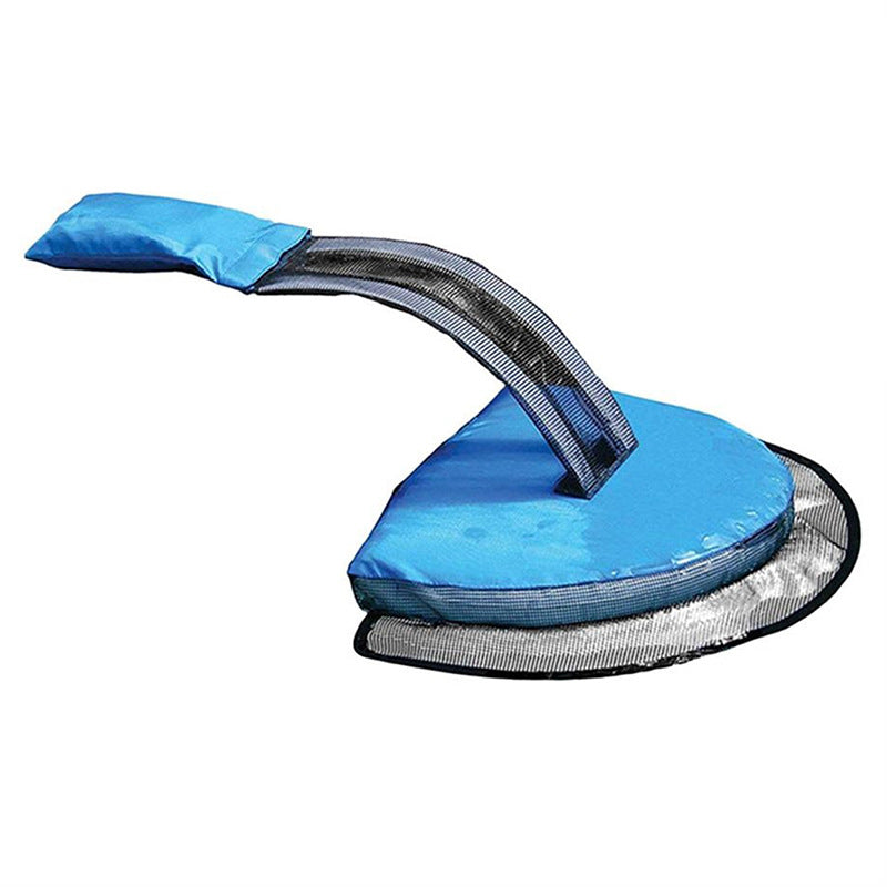 KFX-8096573 Small Animal Escape Channel for Pools and Ponds - Durable Inflatable Safety Net with Repair Kit