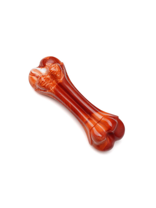 KFX-8099517 Bite-Resistant Rubber Dog Chew Toy with Meat Aroma – Available in Large, Medium, and Small Sizes