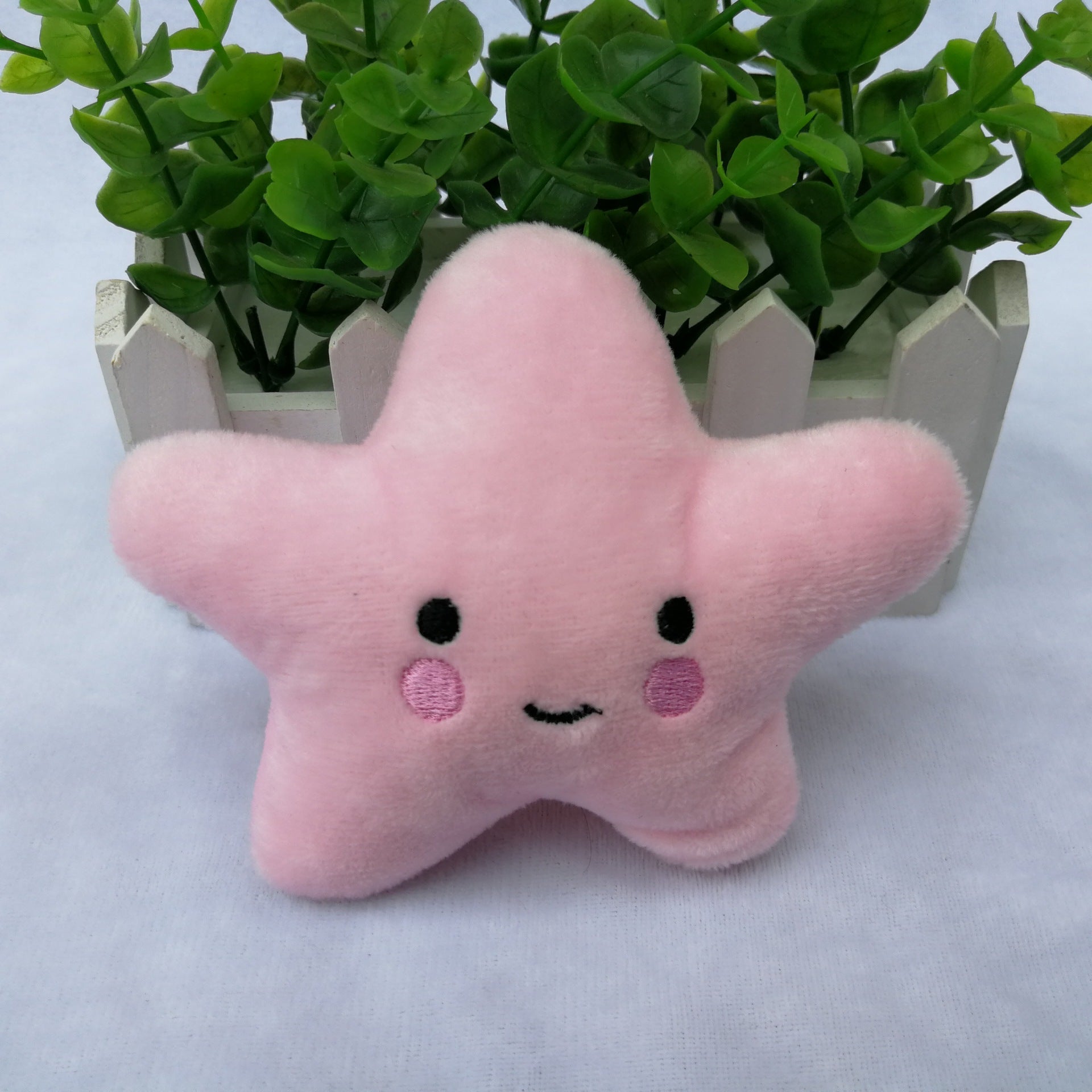 KFX-8103101 Plush Star Teething Toy with Sound, Soft Stuffed Toy for Infants