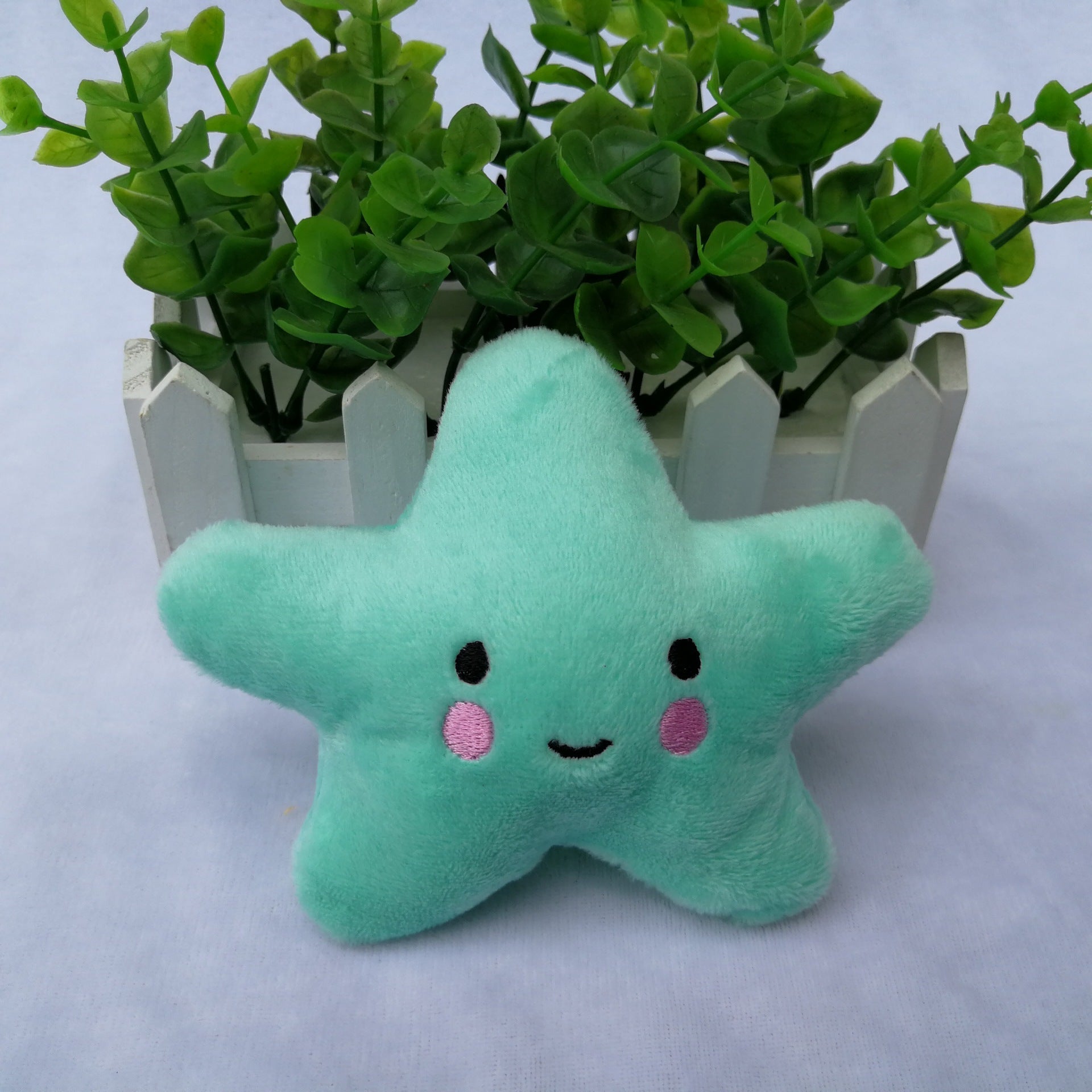KFX-8103101 Plush Star Teething Toy with Sound, Soft Stuffed Toy for Infants