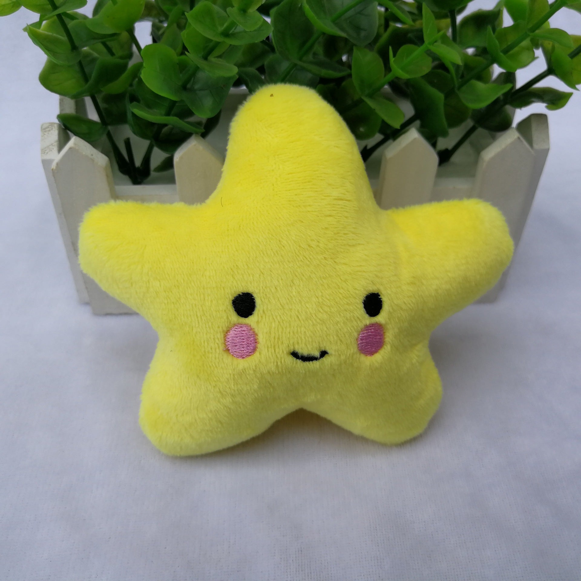 KFX-8103101 Plush Star Teething Toy with Sound, Soft Stuffed Toy for Infants