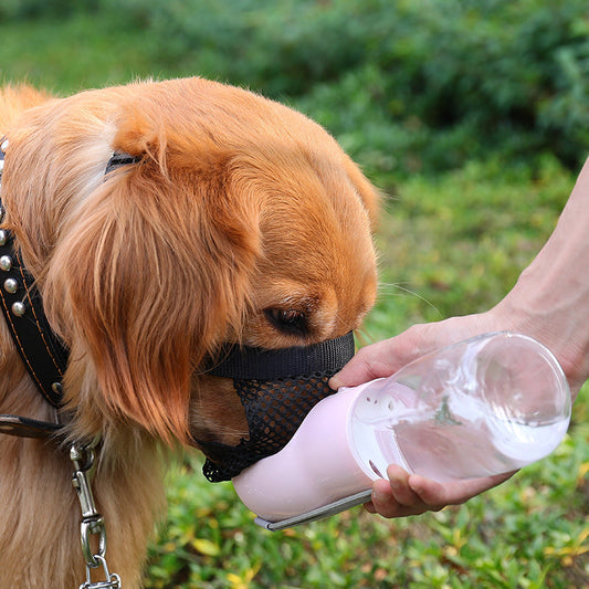 KFX-8104125 Breathable Mesh Muzzle for Small and Large Dogs - Comfortable Anti-Biting Design