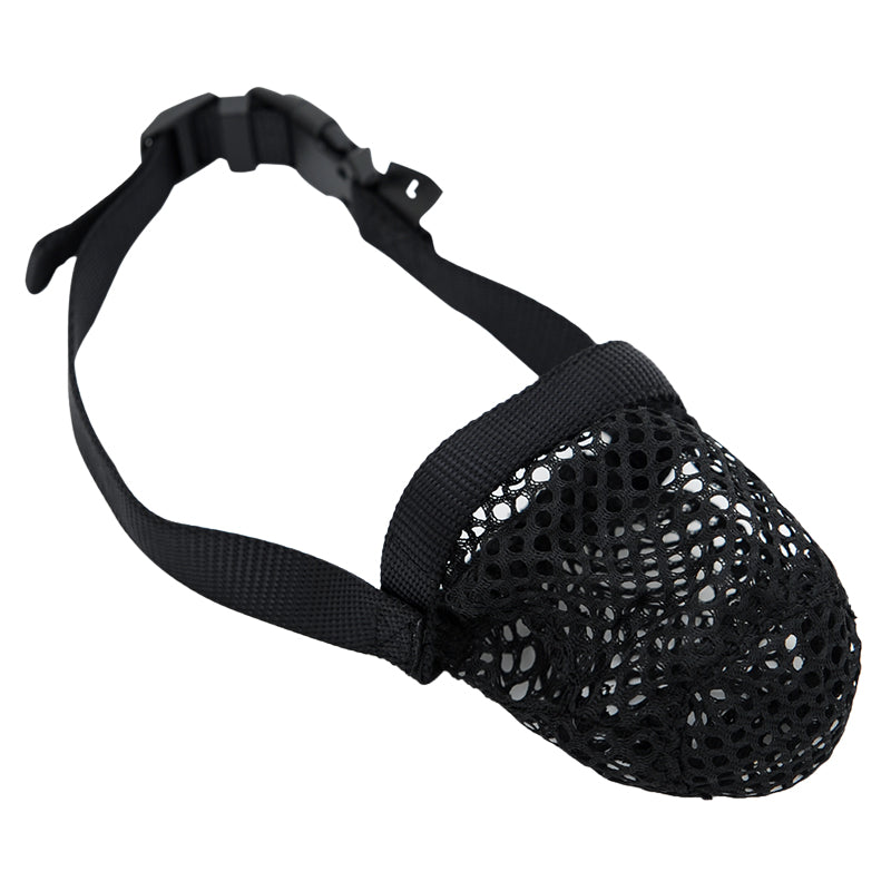 KFX-8104125 Breathable Mesh Muzzle for Small and Large Dogs - Comfortable Anti-Biting Design