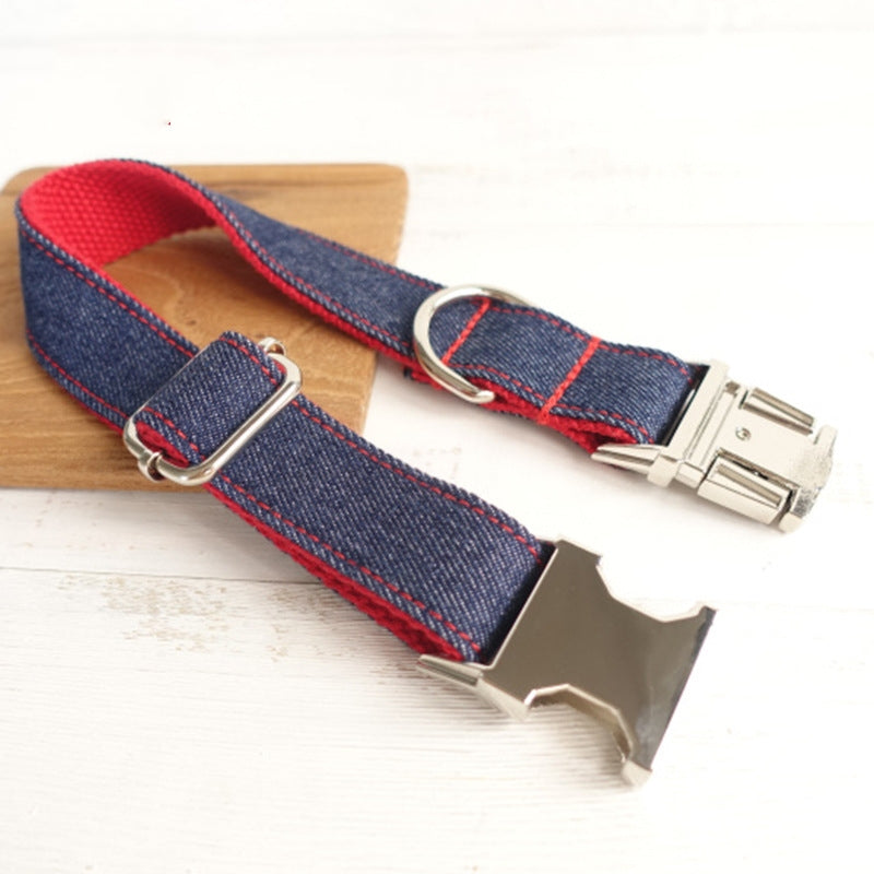 KFX-8112189 Personalized Polyester Dog Collar for Unique Pet Style