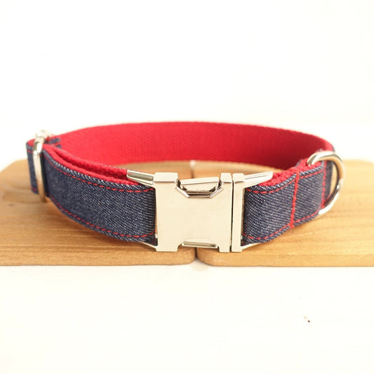 KFX-8112189 Personalized Polyester Dog Collar for Unique Pet Style