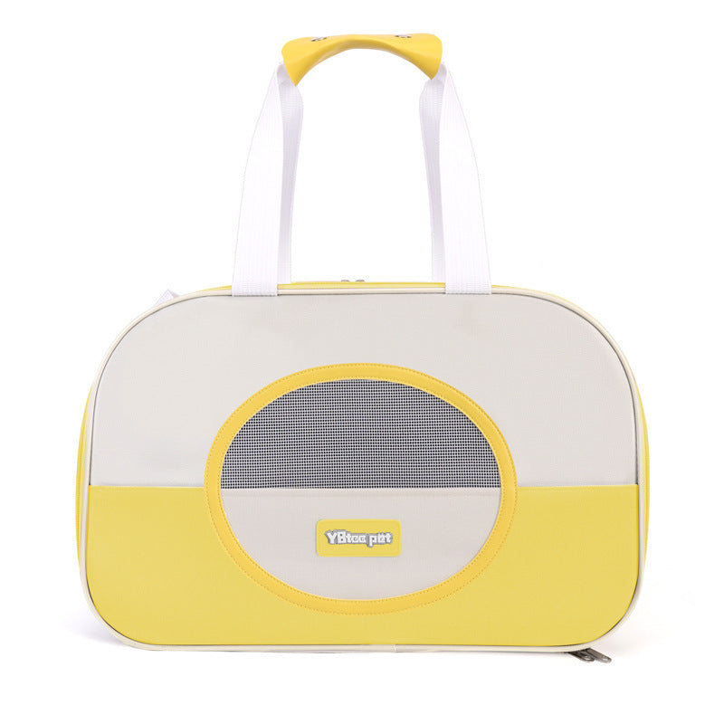 KFX-8112445 Large Capacity Foldable Cat Backpack with Breathable Oxford Cloth – Various Colors Available