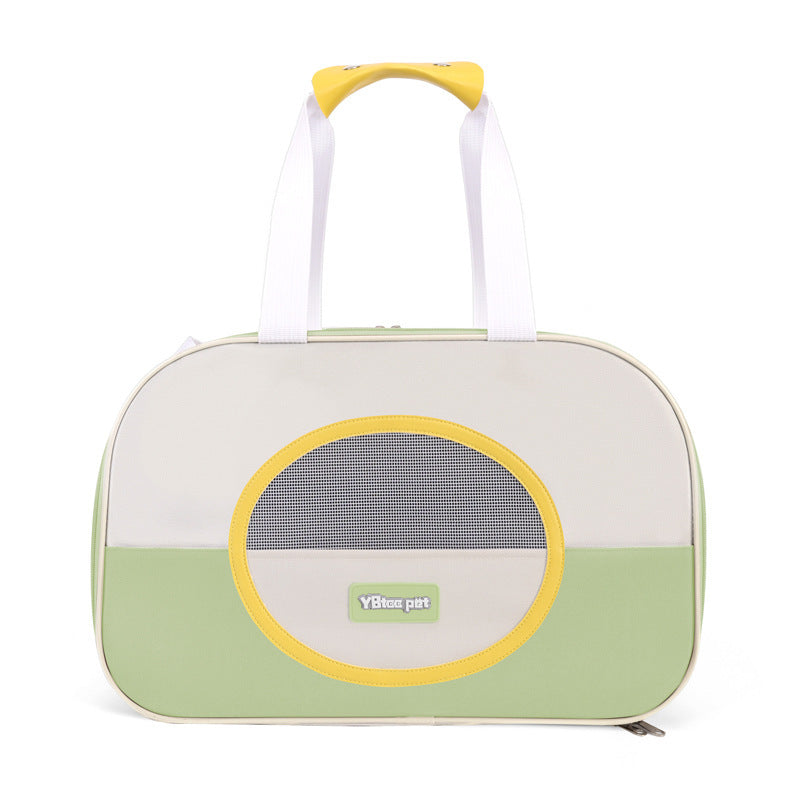 KFX-8112445 Large Capacity Foldable Cat Backpack with Breathable Oxford Cloth – Various Colors Available