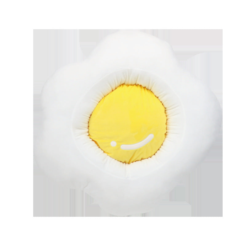 KFX-8114237 Cozy Poached Egg Pet Nest for Cats and Dogs - 700mm x 700mm x 130mm
