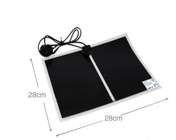 KFX-8121405 Adjustable Heat Mat with Temperature Controller for Terrariums and Reptiles, 28x28cm, 220V, 14W